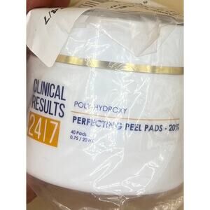 Clinical Results 24/7 Poly-Hydroxy Perfecting Peel Pads 20% 40 Pads .75 ou 20ml
